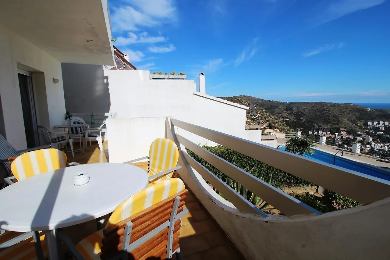 Dulce Vida 1, Apartamento Con Piscina Comunitaria, Vistas Al Mar Y Wifi Lägenhet Rosas Spanien
