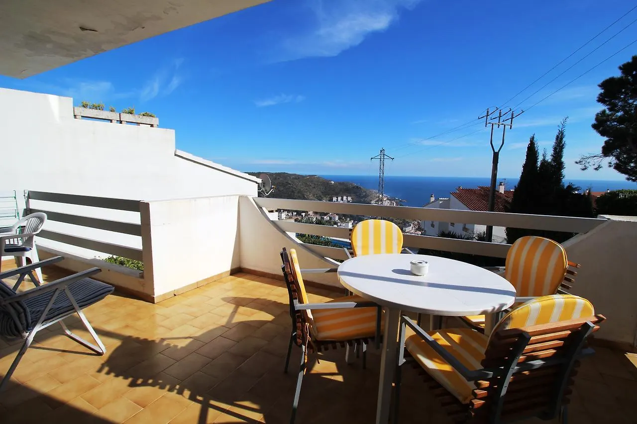 Dulce Vida 1, Apartamento Con Piscina Comunitaria, Vistas Al Mar Y Wifi Lägenhet Rosas 0*,