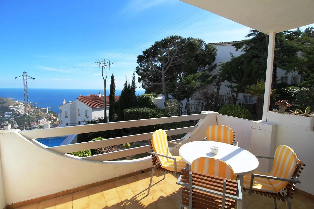 Dulce Vida 1, Apartamento Con Piscina Comunitaria, Vistas Al Mar Y Wifi Lägenhet Rosas
