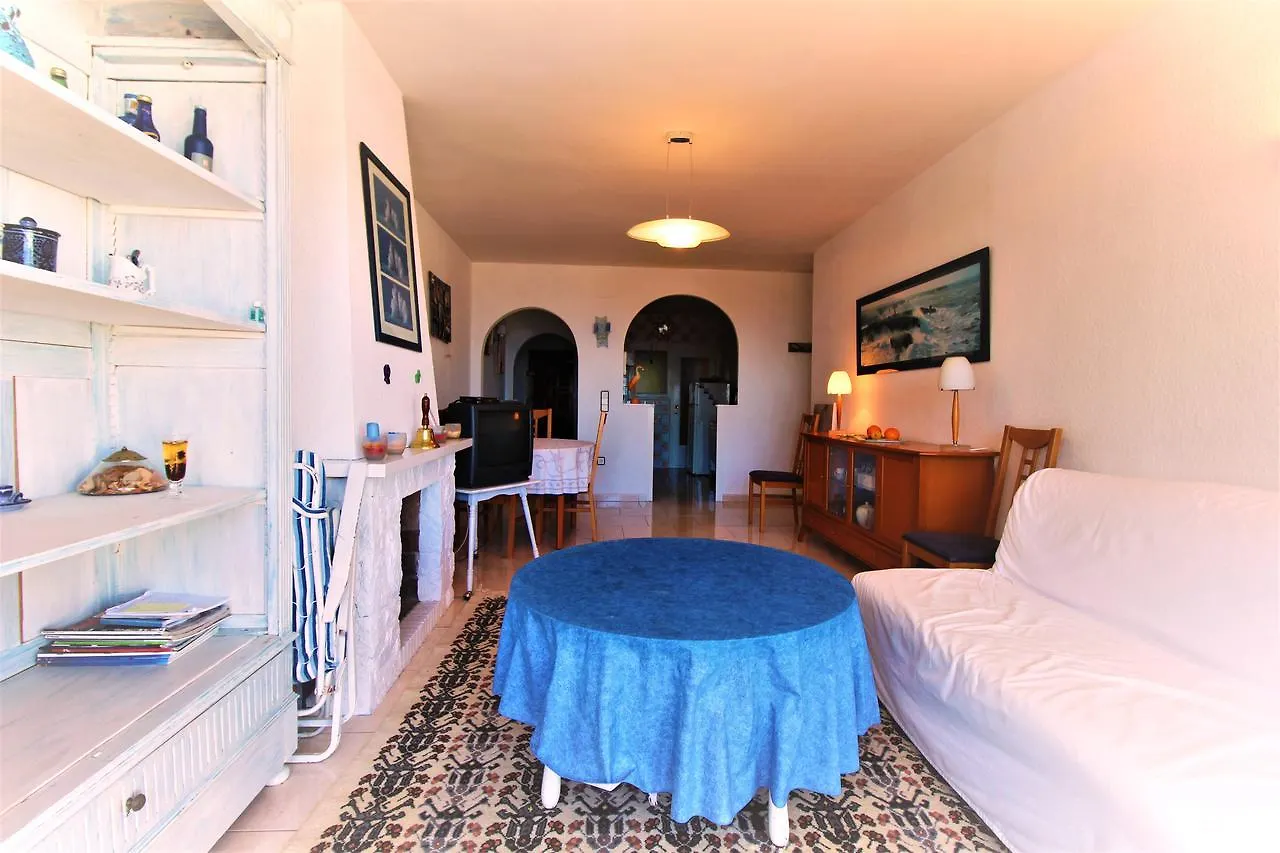 Dulce Vida 1, Apartamento Con Piscina Comunitaria, Vistas Al Mar Y Wifi Lägenhet Rosas